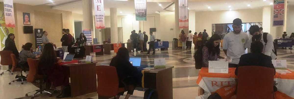 एजुकेशन यूएसए रोड शो जीबीयू में हुआ सम्पन्न, विद्यार्थियों हासिल की जानकारी